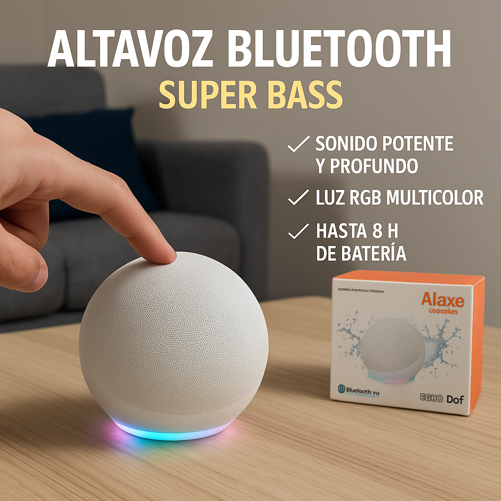 Parlante Tipo Alaxe Echo Dot